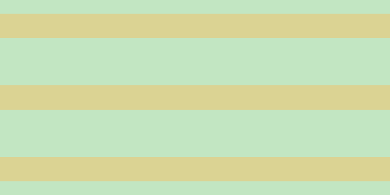 #aedeae (75%), #dbd393 horizontal lines, fifty pixels wide, ninety-seven pixels apart
