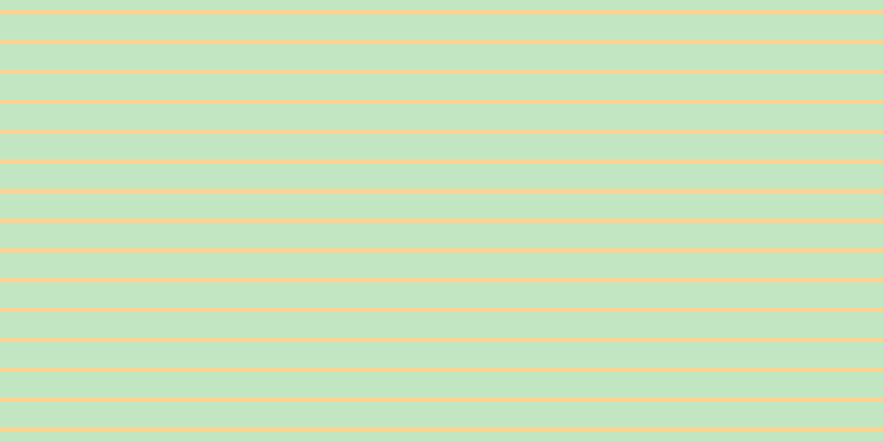 #aedeae (75%), #fcd393 horizontal lines, four pixels wide, twenty-three pixels apart