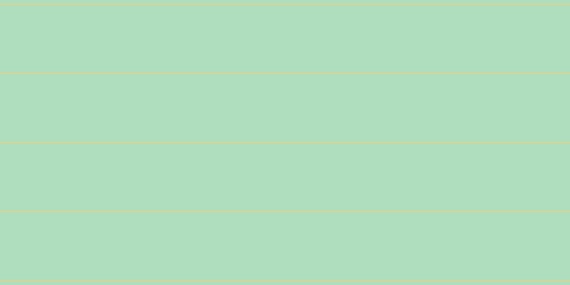 #aedebd, #dbd393 horizontal lines, two pixels wide, ninety-five pixels apart