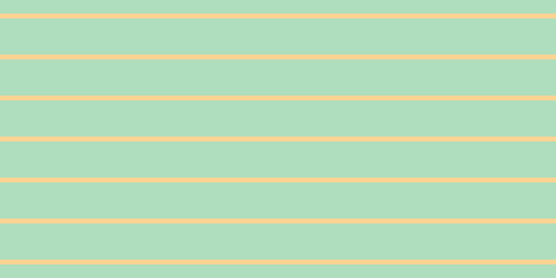 #aedebd, #fcd393 horizontal lines, seven pixels wide, fifty-two pixels apart
