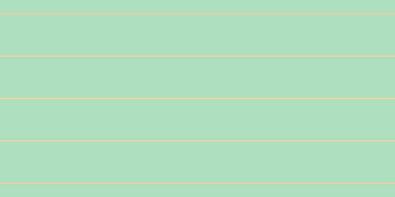 #aedebd, #fcd393 horizontal lines, two pixels wide, eighty-four pixels apart