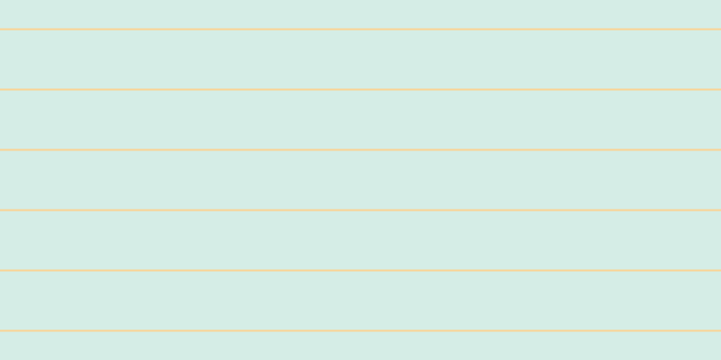 #aedecf (50%), #fcd393 horizontal lines, two pixels wide, sixty-five pixels apart