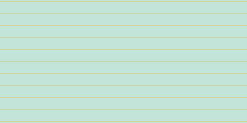 #aedecf (75%), #dbd393 horizontal lines, two pixels wide, thirty-seven pixels apart