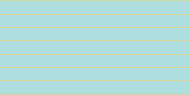 #aedede, #dbd393 horizontal lines, four pixels wide, fifty-two pixels apart