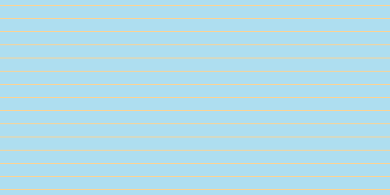 #aedef0, #fcd393 horizontal lines, two pixels wide, twenty-five pixels apart