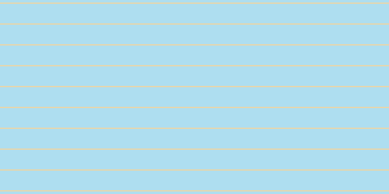 #aedef0, #fcd393 horizontal lines, two pixels wide, forty-one pixels apart