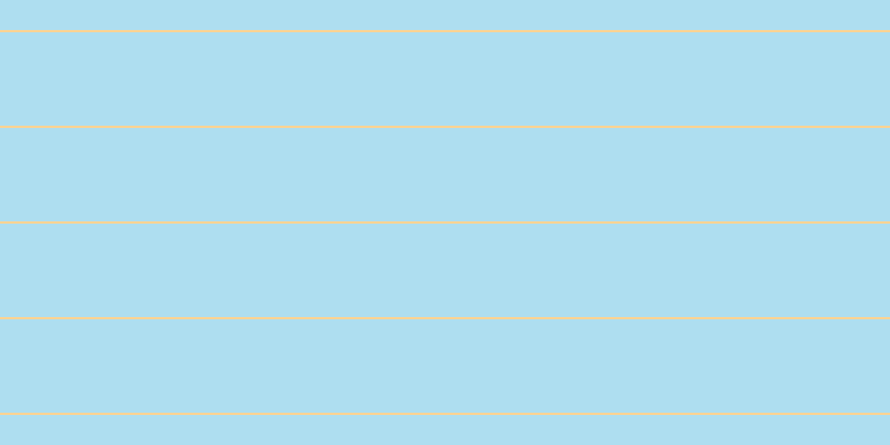 #aedef0, #fcd393 horizontal lines, two pixels wide, eighty-four pixels apart