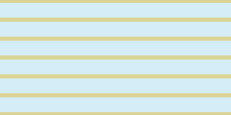 #aedef0 (50%), #dbd393 horizontal lines, fourteen pixels wide, fifty-two pixels apart
