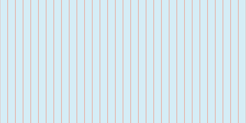 #aedef0 (50%), #eba393 vertical lines, two pixels wide, twenty-three pixels apart