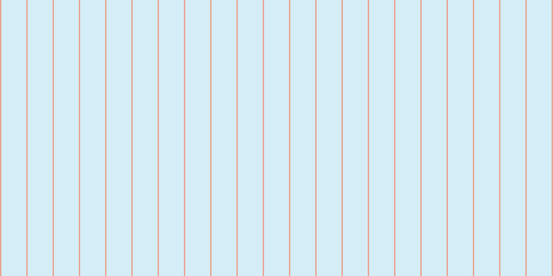 #aedef0 (50%), #eba393 vertical lines, two pixels wide, thirty-six pixels apart