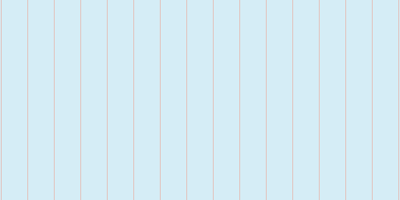 #aedef0 (50%), #eba393 vertical lines, one pixels wide, fifty-two pixels apart
