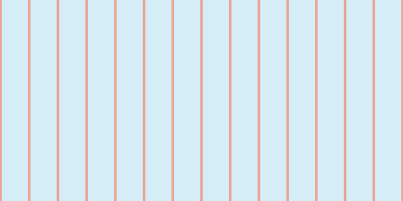 #aedef0 (50%), #eba393 vertical lines, five pixels wide, fifty-two pixels apart