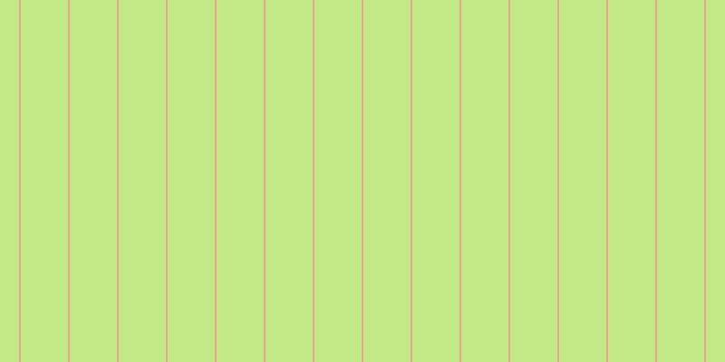 #aee35f (75%), #eba393 vertical lines, two pixels wide, fifty-two pixels apart