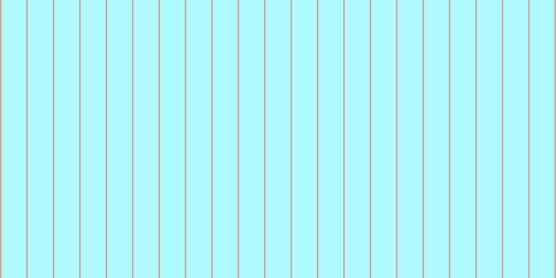 #aef8ff, #caa393 vertical lines, two pixels wide, thirty-six pixels apart