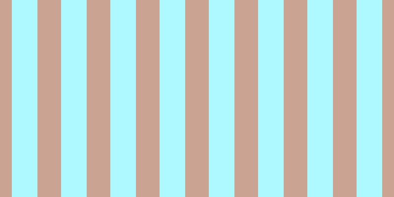 #aef8ff, #caa393 vertical lines, forty-eight pixels wide, fifty-two pixels apart