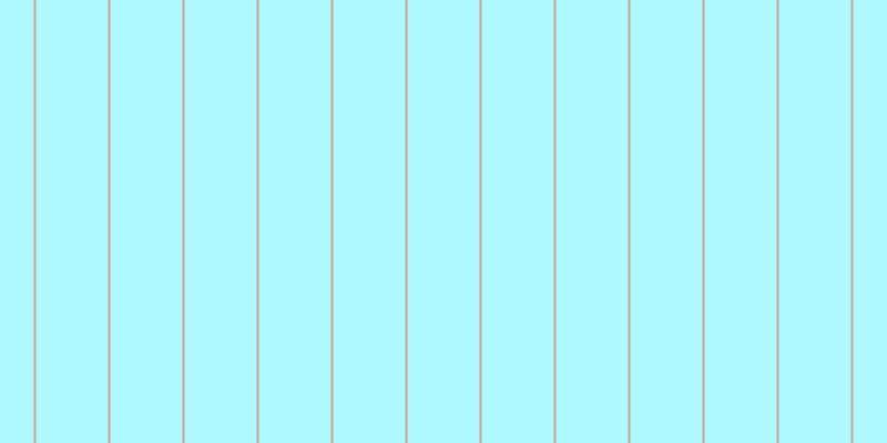 #aef8ff, #caa393 vertical lines, two pixels wide, sixty-five pixels apart