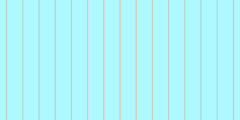 #aef8ff, #eba393 vertical lines, two pixels wide, fifty-two pixels apart