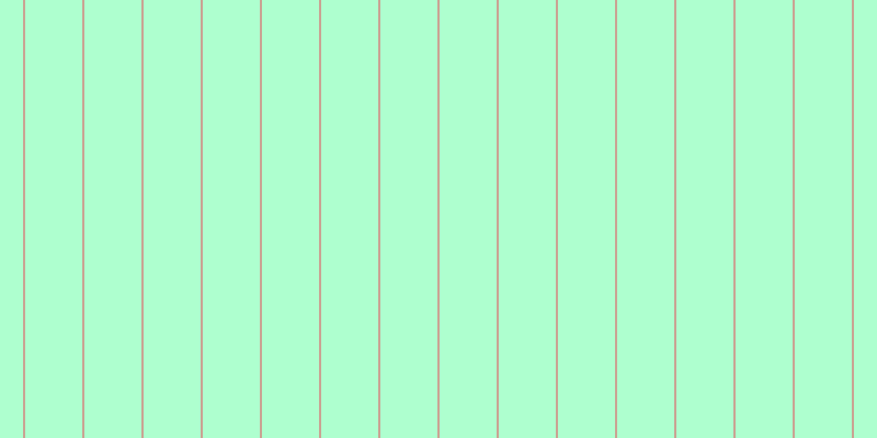 #aeffcf, #caa393 vertical lines, two pixels wide, fifty-two pixels apart