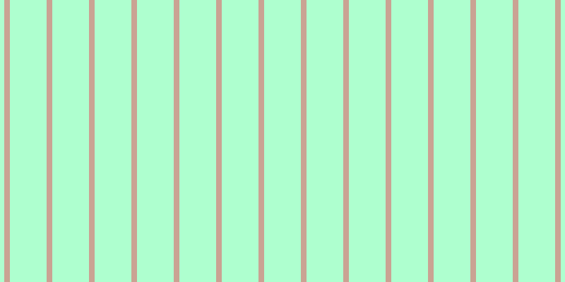 #aeffcf, #caa393 vertical lines, eight pixels wide, fifty-two pixels apart