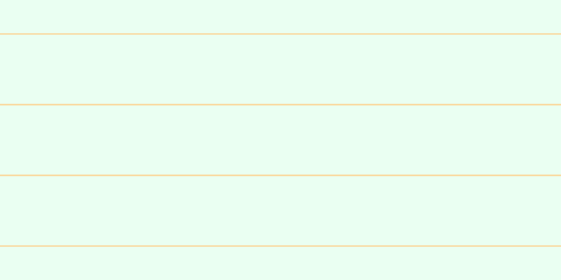 #aeffcf (25%), #fcd393 horizontal lines, two pixels wide, ninety-nine pixels apart