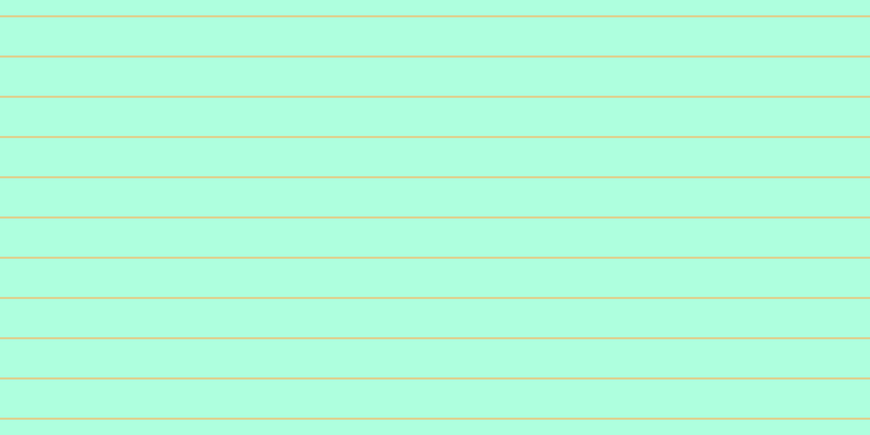 #aeffde, #dbd393 horizontal lines, two pixels wide, thirty-five pixels apart