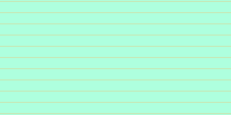 #aeffde, #dbd393 horizontal lines, two pixels wide, thirty-seven pixels apart