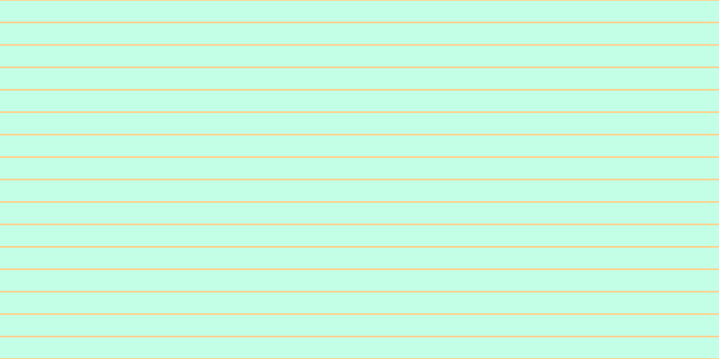 #aeffde (75%), #fcd393 horizontal lines, two pixels wide, twenty-three pixels apart