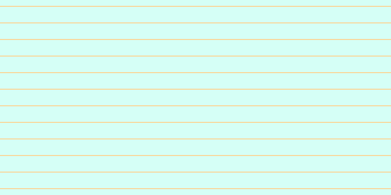 #aefff0 (50%), #fcd393 horizontal lines, two pixels wide, thirty-two pixels apart