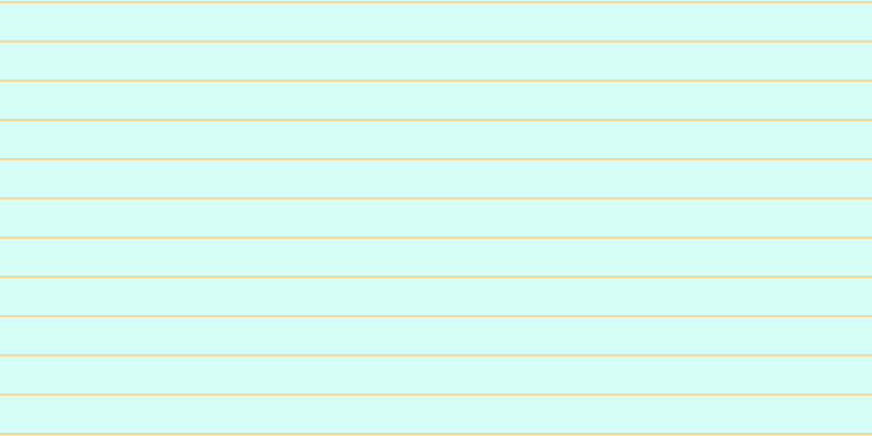 #aefff0 (50%), #fcd393 horizontal lines, two pixels wide, thirty-four pixels apart