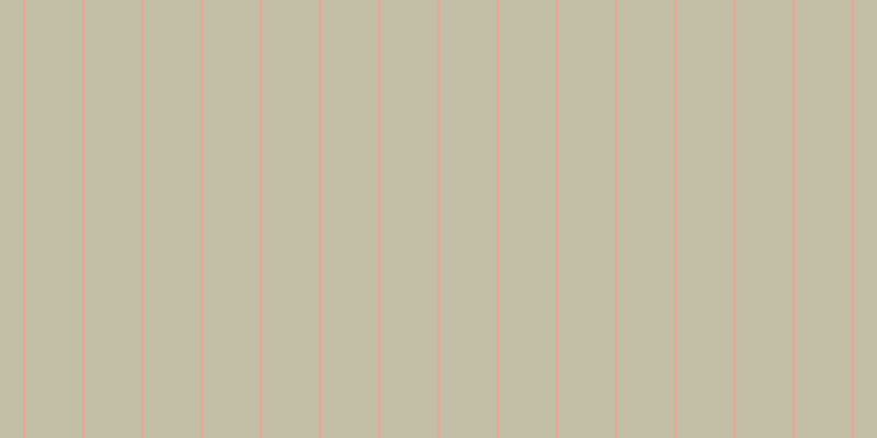 #afac8b (75%), #eba393 vertical lines, two pixels wide, fifty-two pixels apart