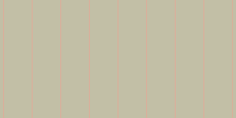 #afac8b (75%), #eba393 vertical lines, two pixels wide, ninety-five pixels apart