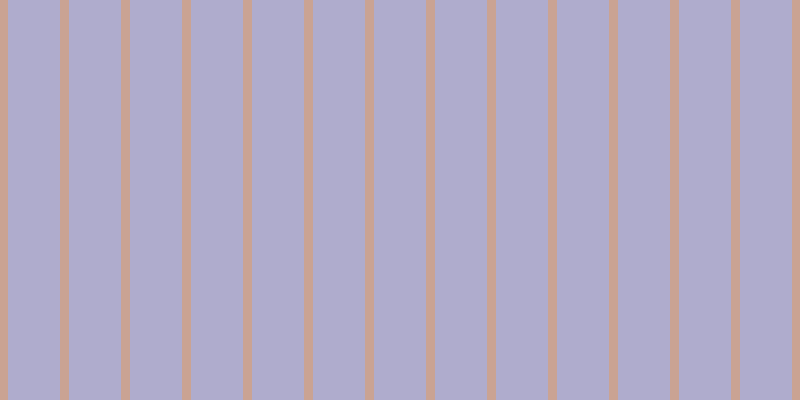 #afaccd, #caa393 vertical lines, nine pixels wide, fifty-two pixels apart