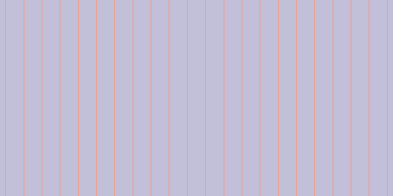 #afaccd (75%), #eba393 vertical lines, two pixels wide, thirty-five pixels apart