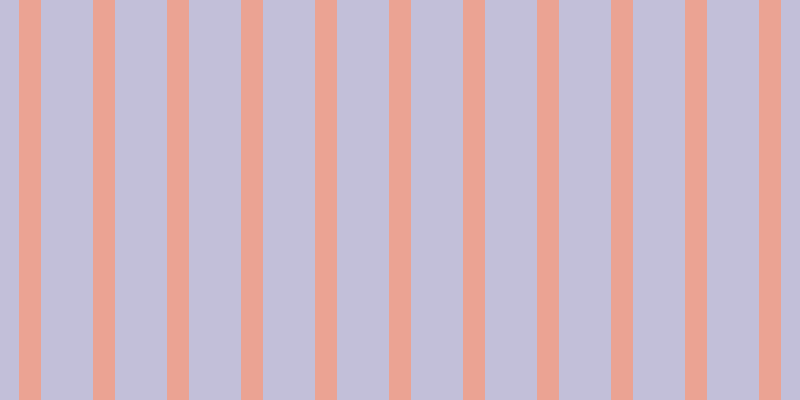 #afaccd (75%), #eba393 vertical lines, twenty-two pixels wide, fifty-two pixels apart