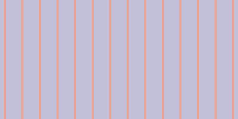 #afaccd (75%), #eba393 vertical lines, seven pixels wide, fifty-two pixels apart