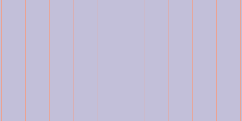 #afaccd (75%), #eba393 vertical lines, two pixels wide, seventy-seven pixels apart