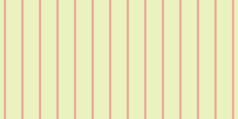 #afcd07 (25%), #eba393 vertical lines, seven pixels wide, fifty-two pixels apart