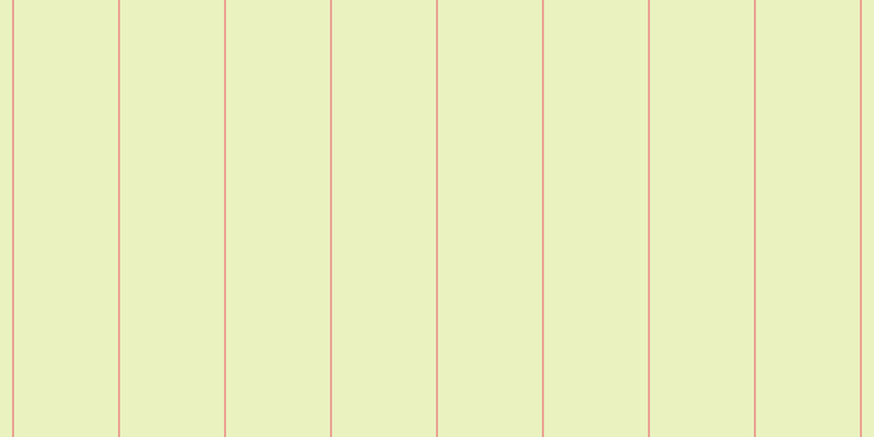 #afcd07 (25%), #eba393 vertical lines, two pixels wide, ninety-five pixels apart