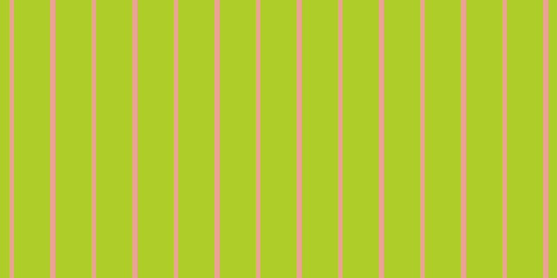 #afcd28, #eba393 vertical lines, seven pixels wide, fifty-two pixels apart