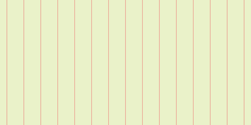 #afcd28 (25%), #eba393 vertical lines, two pixels wide, fifty-two pixels apart