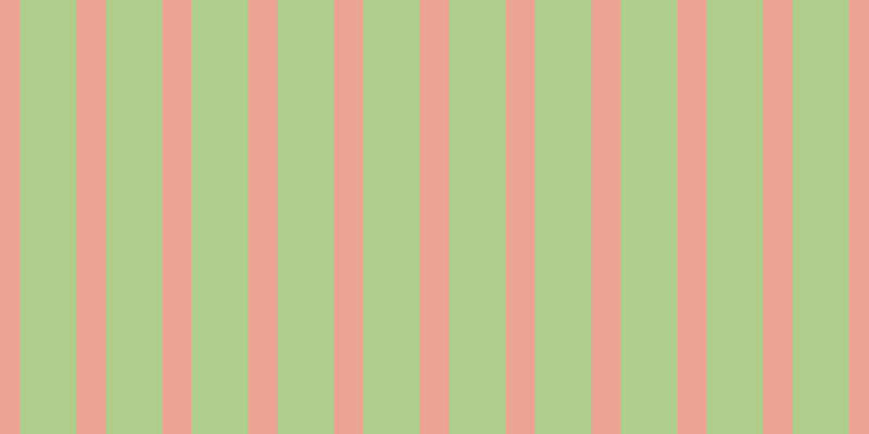 #afcd8b, #eba393 vertical lines, twenty-seven pixels wide, fifty-two pixels apart