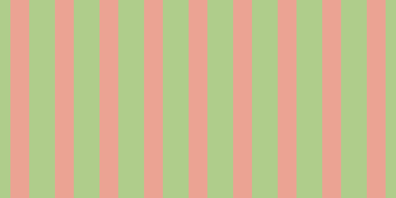 #afcd8b, #eba393 vertical lines, thirty-eight pixels wide, fifty-two pixels apart
