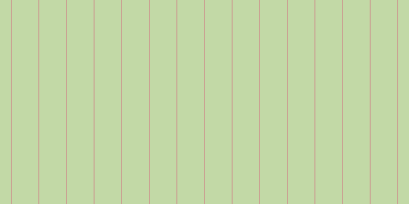 #afcd8b (75%), #caa393 vertical lines, two pixels wide, fifty-two pixels apart
