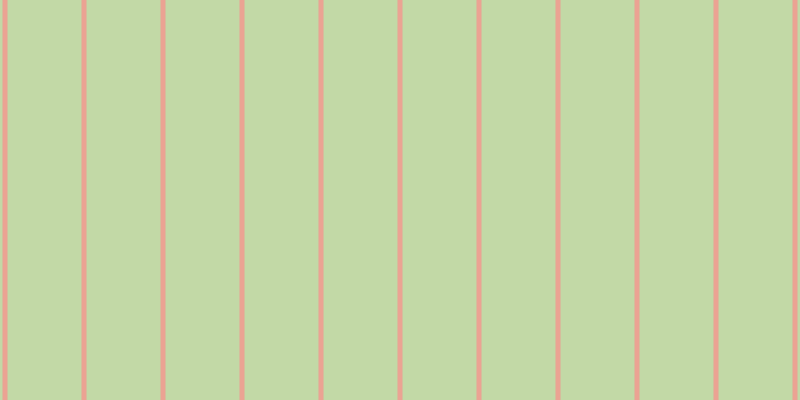 #afcd8b (75%), #eba393 vertical lines, five pixels wide, seventy-four pixels apart