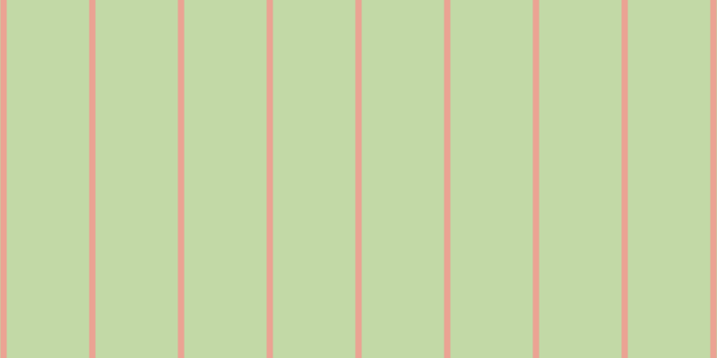 #afcd8b (75%), #eba393 vertical lines, seven pixels wide, ninety-two pixels apart