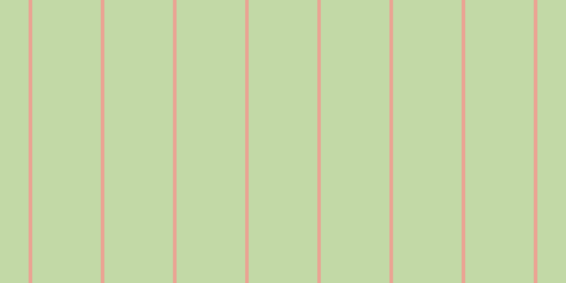 #afcd8b (75%), #eba393 vertical lines, five pixels wide, ninety-seven pixels apart