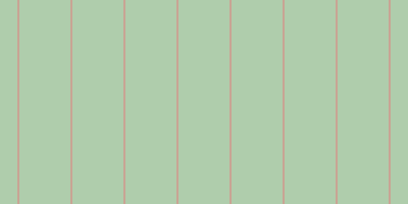 #afcdac, #caa393 vertical lines, four pixels wide, one hundred pixels apart
