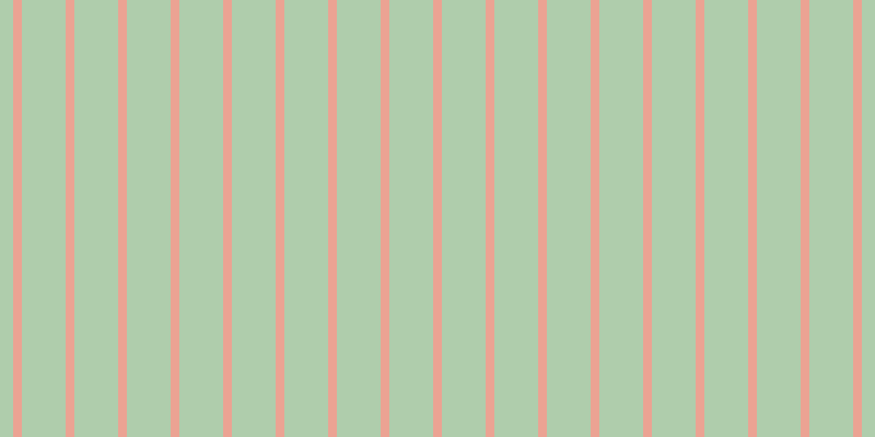 #afcdac, #eba393 vertical lines, eight pixels wide, forty pixels apart