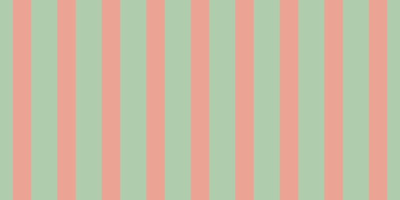 #afcdac, #eba393 vertical lines, thirty-seven pixels wide, fifty-two pixels apart