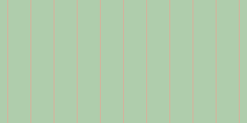 #afcdac, #eba393 vertical lines, two pixels wide, seventy-three pixels apart